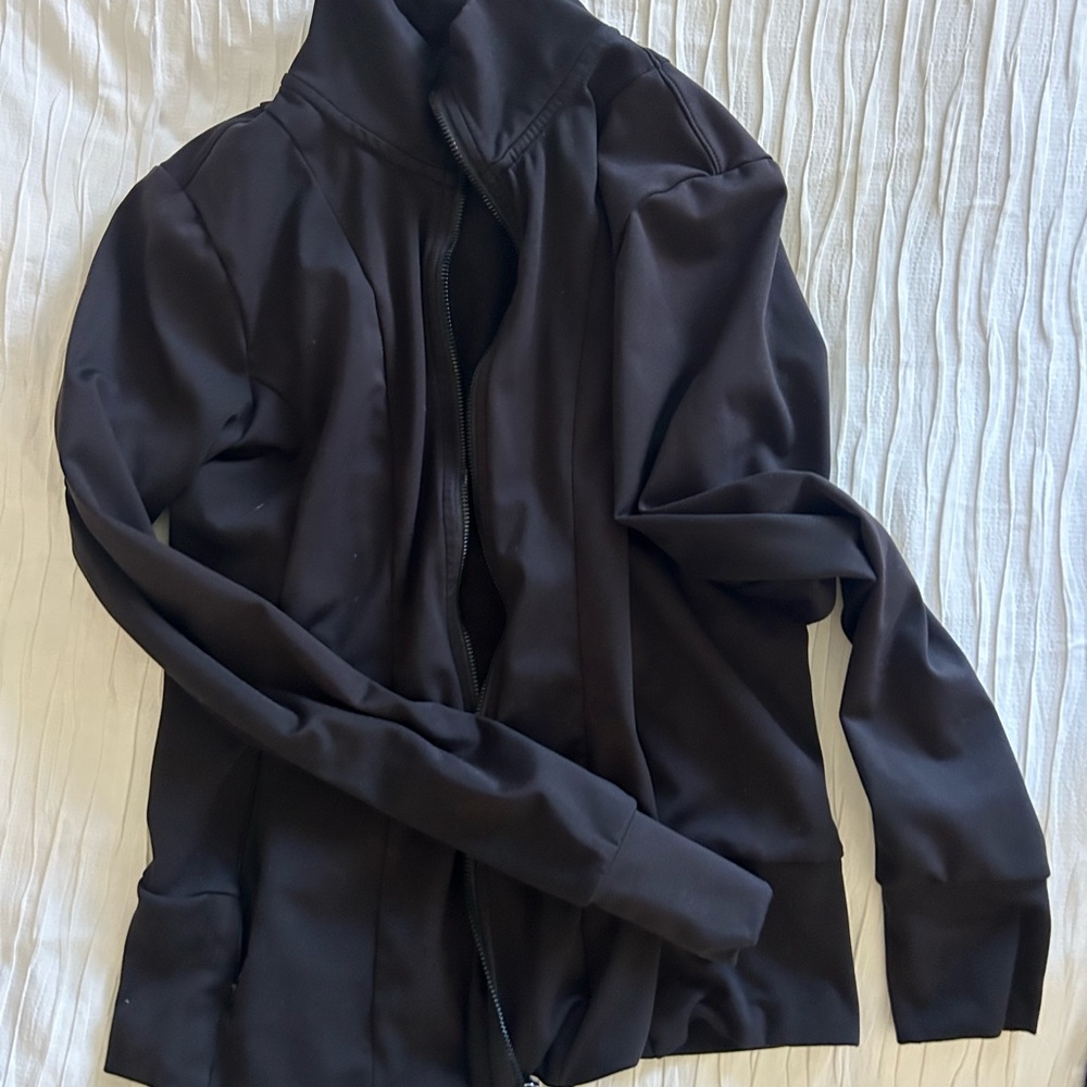 Black Zip-Up Jacket
